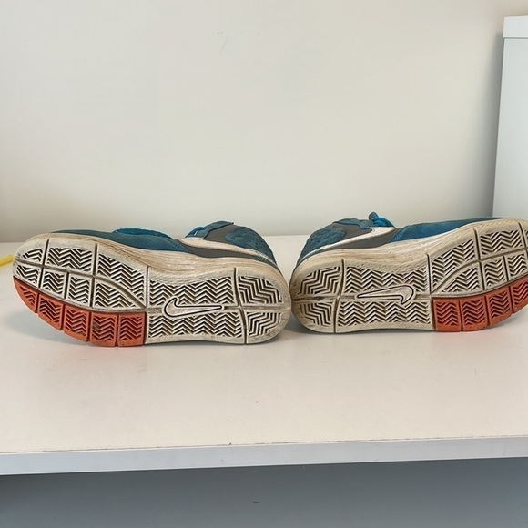 Kids Nike SB High Tops Turquoise Size 13.5 - Picture 4 of 8